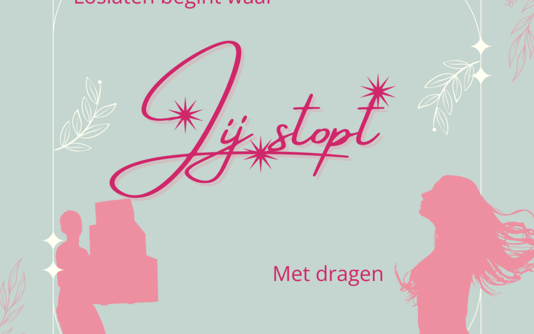 Waarom loslaten begint met stoppen met dragen